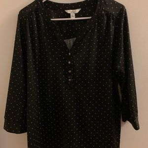 Polkadot Blouse⚪️⚫️